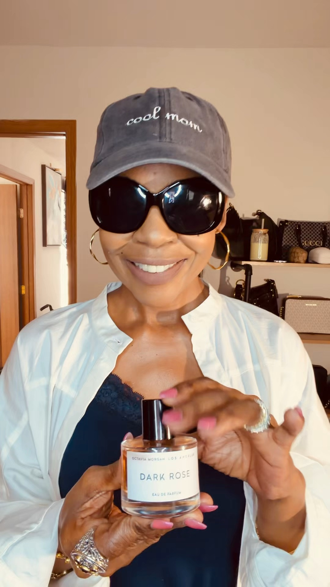 OCTAVIA MORGAN DARK ROSE Eau de Parfum - Bold Floral Fruity Woody Fragrance for AIl | Long-Lasting Gender-Inclusive Scent with Pink Peppercorn, Black Rose & Plum

#LTKgrwm #LTKMothersDay #LTKselfcare
