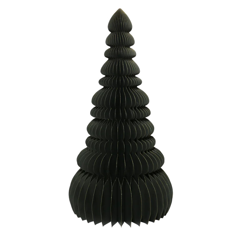 Honeycomb Paper Tree Christmas Decoration, Green, 35", by Holiday Time | Walmart (US)