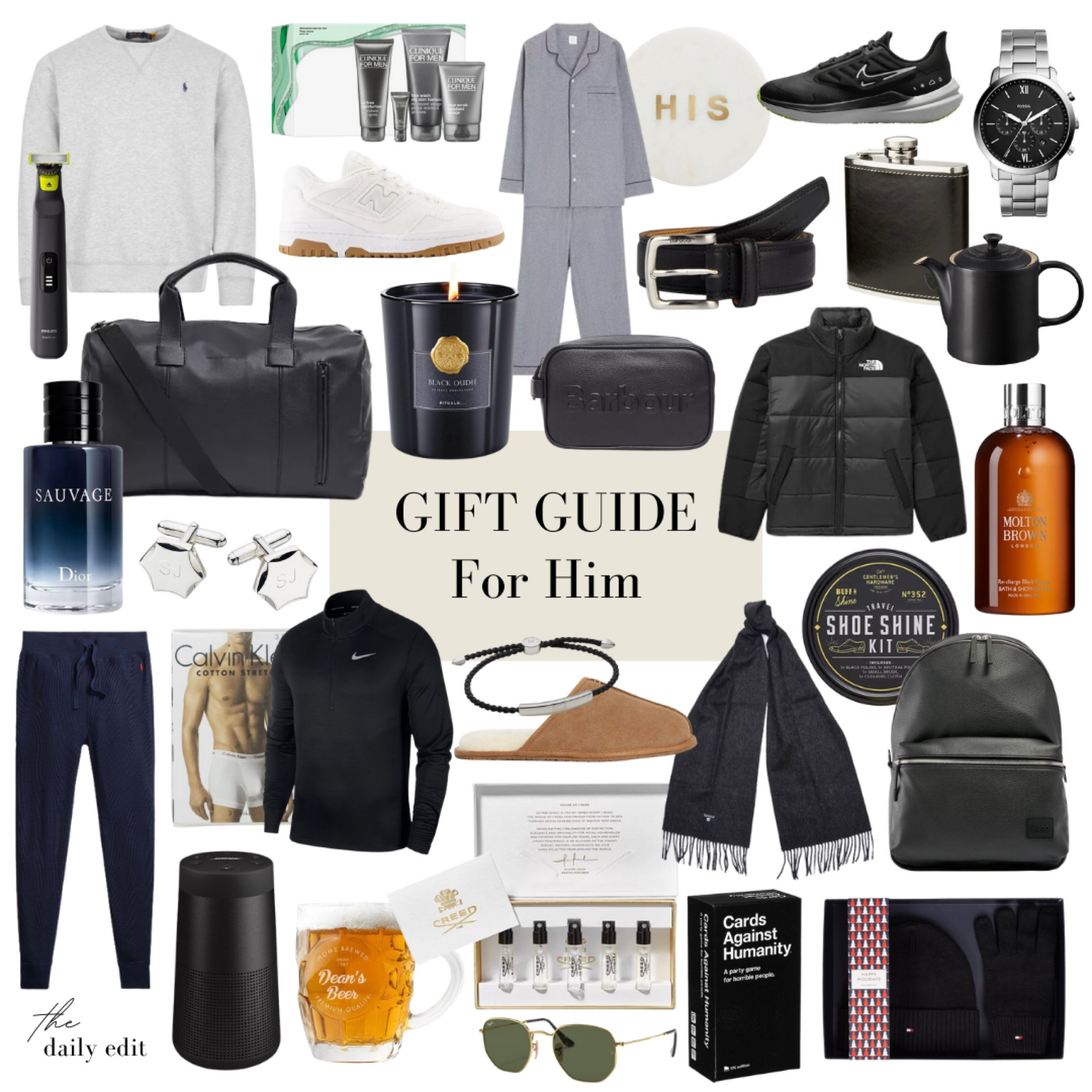 The ultimate Gift Guide for Him 🎁🌟

Head to my ‘Gifts for Him’ Product Set on my LTK Shop for links to all products featured 🫶🏼

Black Friday deals, Black Friday sale, Christmas gifting, Christmas gift guide, gifts for him, Christmas shopping, Amazon finds, LTK gift guide, John Lewis, Christmas gift ideas, the best of the sale, gifts for boyfriend, gifts for husband, gifts for dad, gift ideas for brother, LTK cyber week, LTK under 100, the best gift guide, men’s fashion, men’s loungewear, fall fashion, men’s grooming, what to buy for men

#LTKCyberSaleUK #LTKGiftGuide #LTKCyberWeek