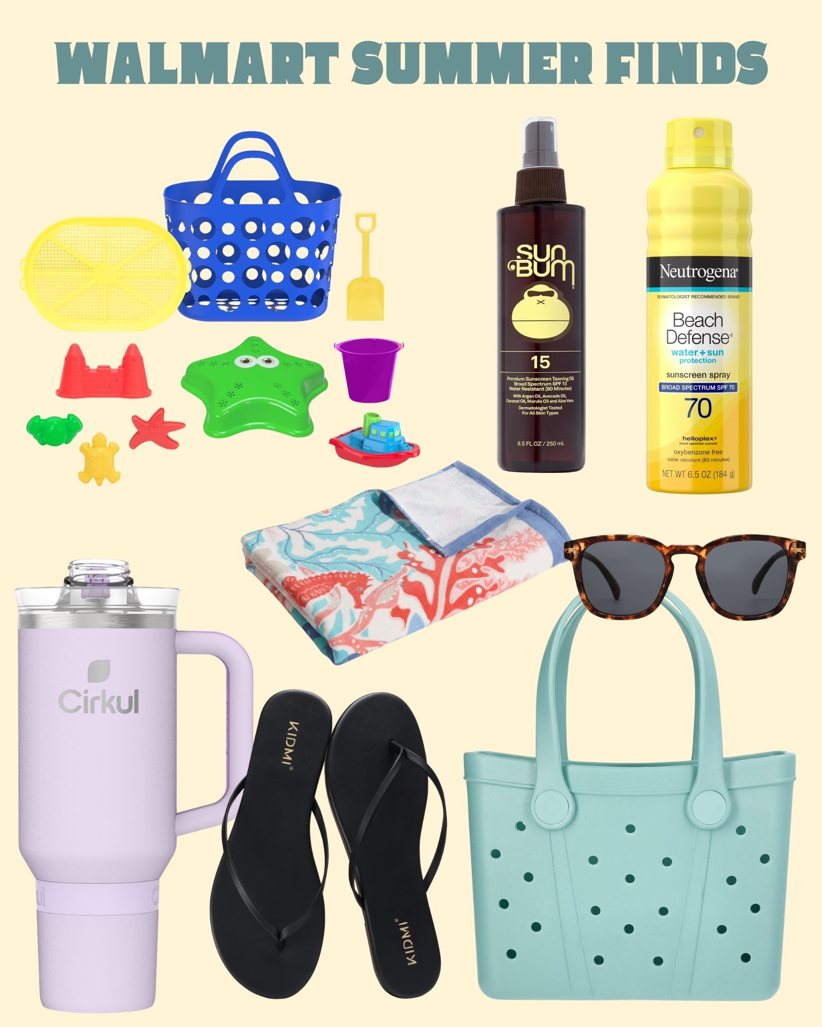 Walmart Summer Finds!

Kortney and Karlee | #kortneyandkarlee #LTKfindsunder50 #LTKfindsunder100 #LTKtravel 
