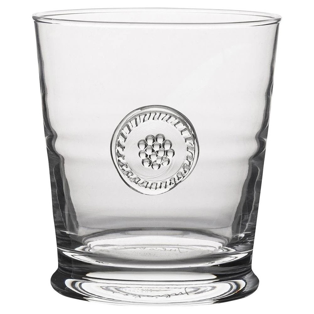 Juliska Berry & Thread Clear Double Old Fashioned Glass | Kathy Kuo Home