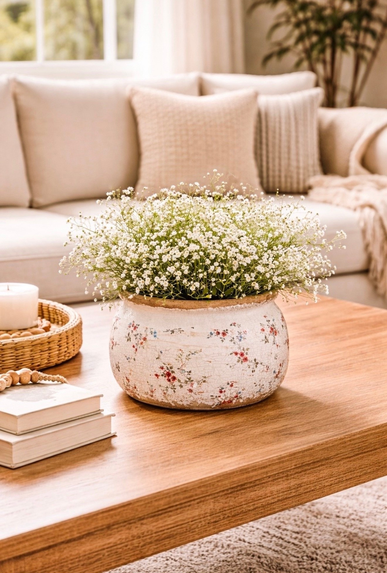 The prettiest neutral vase for a soft modern organic look. I styled it with simple white florals on my coffee table and it instantly elevated the whole space. Such an easy way to refresh your living room.

Shop it on my LTK#LTKfinds #homedecor #coffeetabledecor #neutralhome

#LTKSaleAlert #LTKootd #LTKHome
