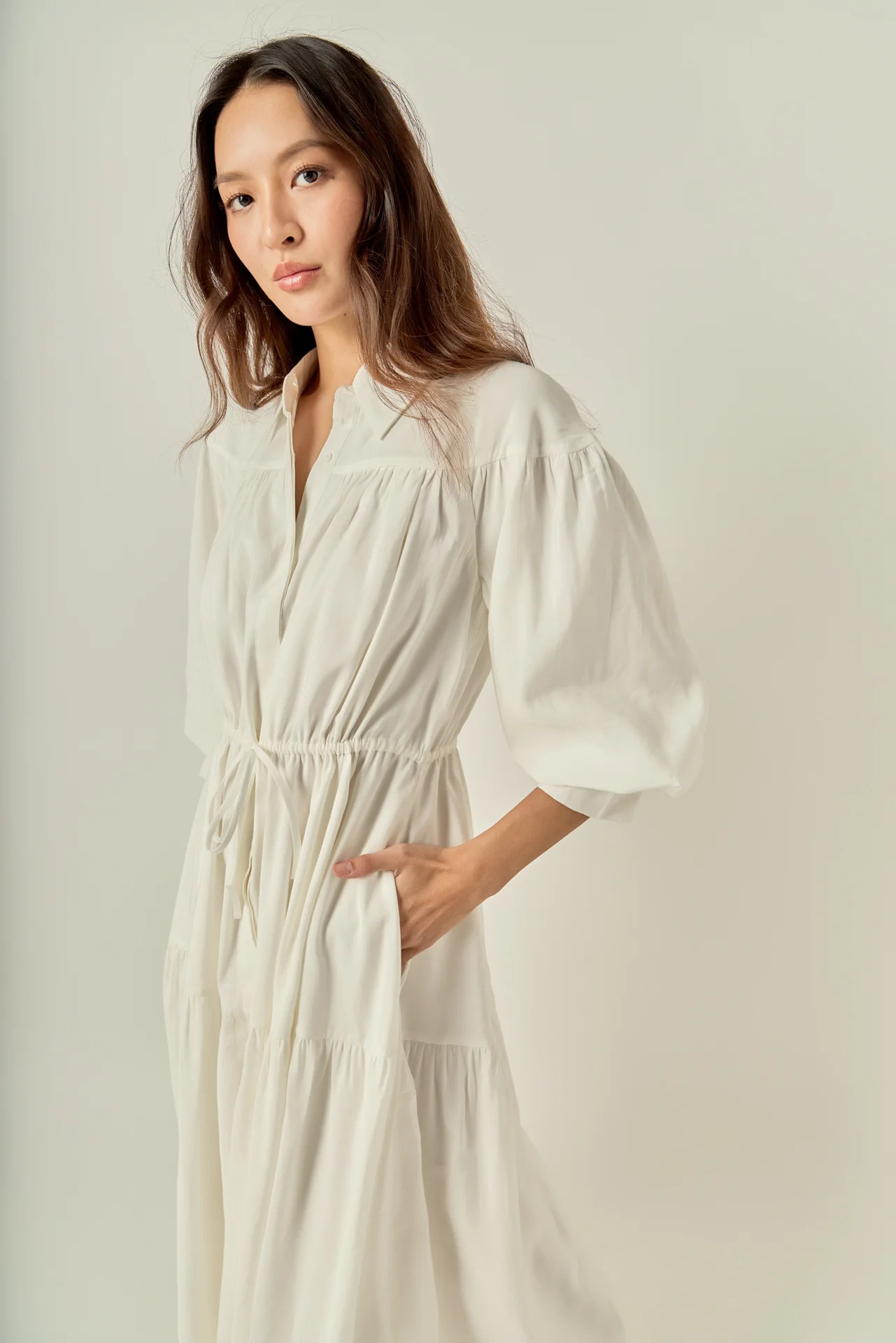 Shirt Maxi Dress | English Factory