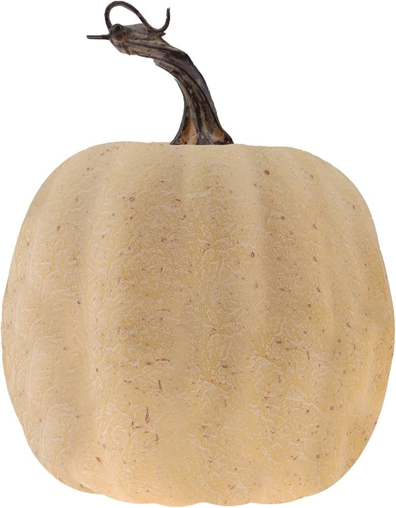 Gresorth Artificial Large Pumpkins with Frosted Surface Fall Halloween Thanksgiving Fake Pumpkin ... | Amazon (US)