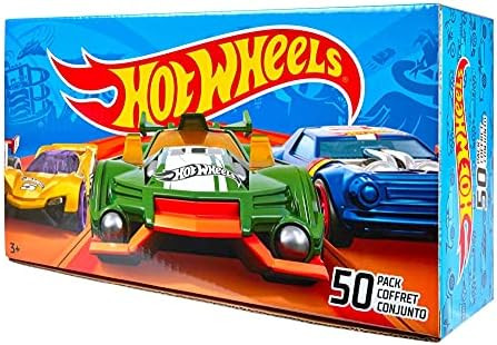 Hot Wheels Basic Car 50-Pack, Multicolor (V6697) | Amazon (US)