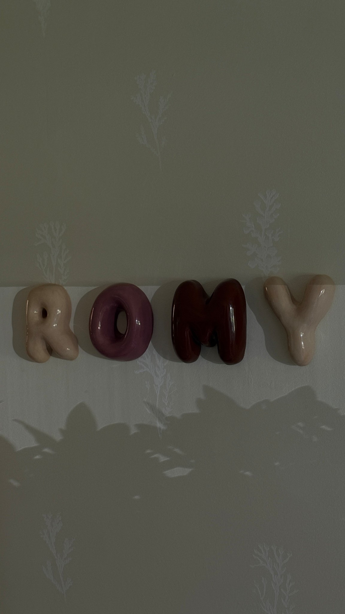 Ceramic nursery letters 

#LTKHome #LTKBump #LTKBaby