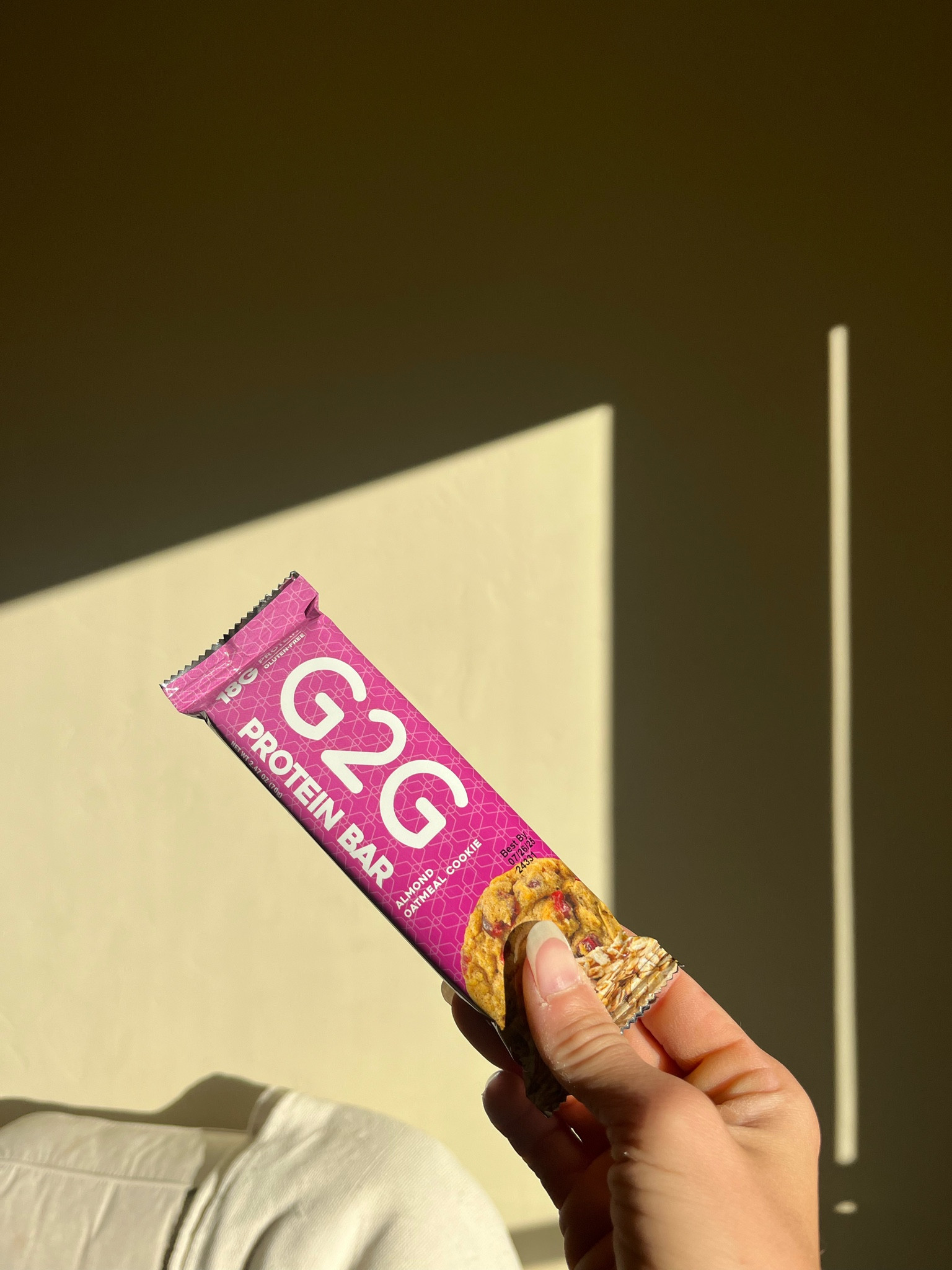High-protein and healthy fat breakfast 🍇 

G2G bar, almond butter, protein bars, low processed foods, fitness, women’s wellness, oatmeal cookie, workout clothing  

#LTKHome #LTKFitness