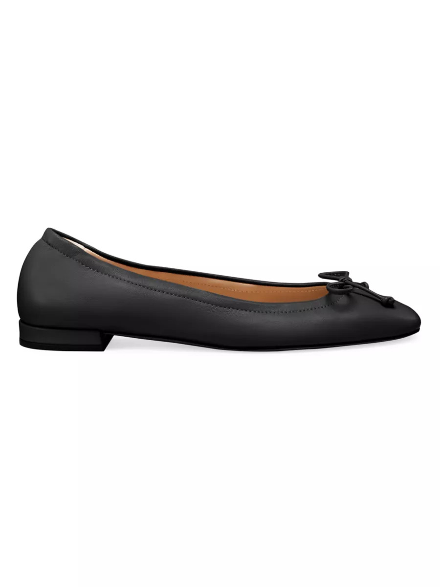 Bria Lacquered Leather Ballet Flats | Saks Fifth Avenue
