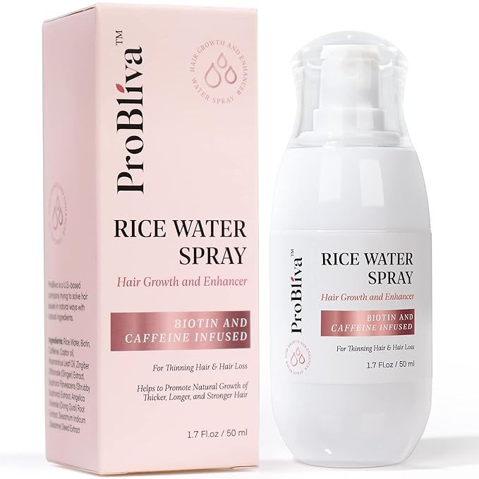 ProBliva Hair Growth Serum, Rice Water Spray for Hair Growth, Rice Water for Hair Growth, Hair Gr... | Amazon (US)