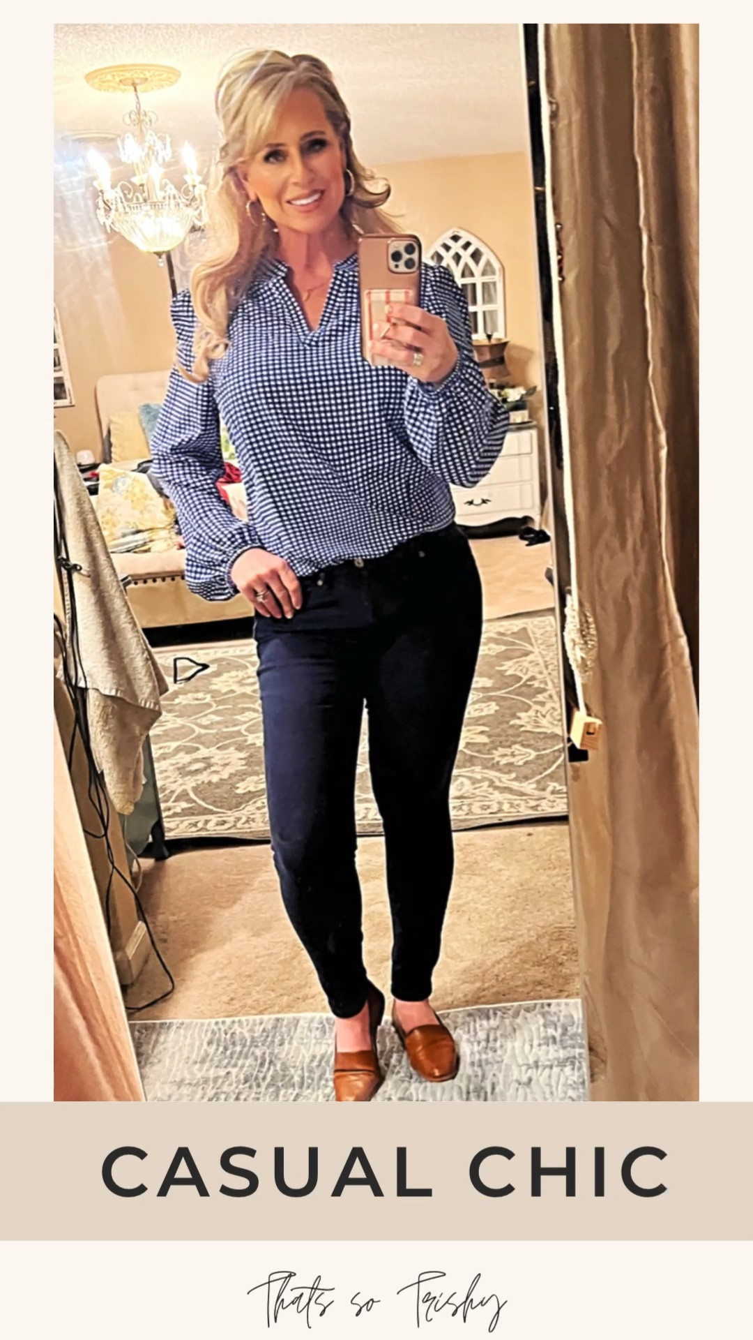 This outfit of the day is perfect for teacher wear or casual chic anytime! Click below to browse or shop! Trish is wearing L 8/10 top 

#LTKstyletip #LTKsalealert #LTKHoliday
