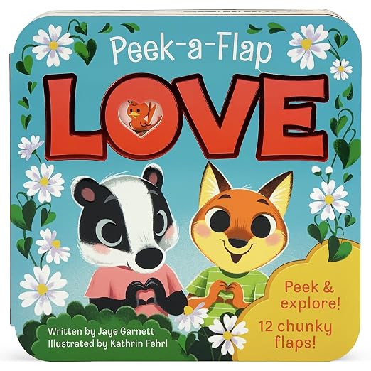 Peek-a-Flap Love (Children's Lift-a-Flap Board Book Gift for Little Valentines, Mother's & Father... | Amazon (US)