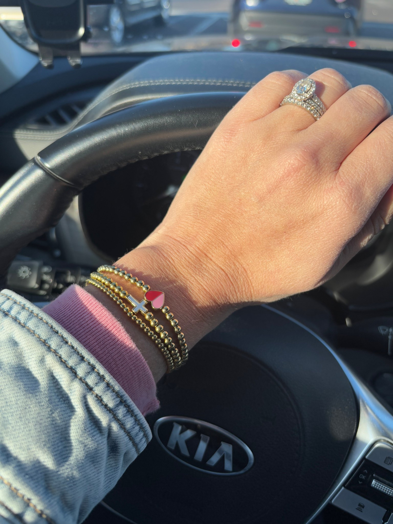 Bracelet stack 🌟❤️ @Tiny Tags and @Target  LOVE!!

#LTKselfcare #LTKdayinmylife #LTKValentine