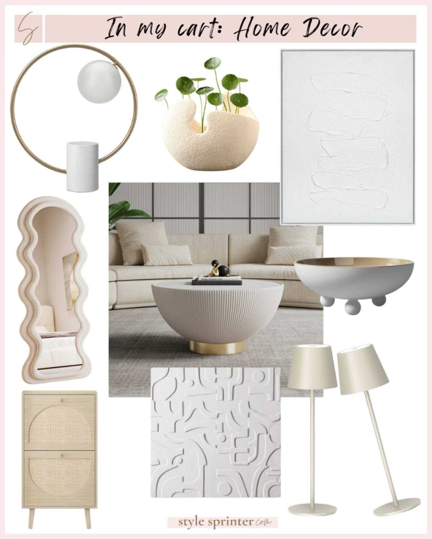 Home decor finds I’m excited to style at my home 🏠 Neutral white and beige finds for a minimalist style 🤍🤎 

#LTKHome