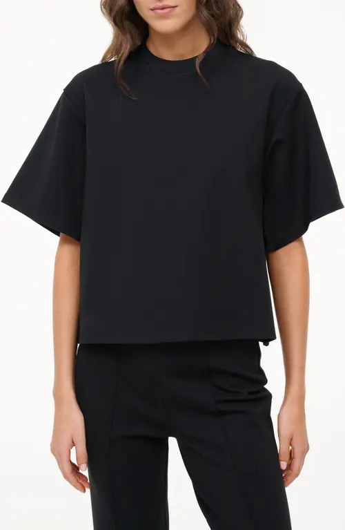 STAUD Casette Oversize T-Shirt in Black at Nordstrom, Size X-Small | Nordstrom