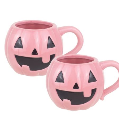 2 Pack Pumpkin Mugs 💕 #walmart #pinkpumpkin #mugs 

#LTKSeasonal #LTKunder50 #LTKhome