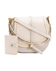 Suede Prestwick Saddle Crossbody | Marshalls