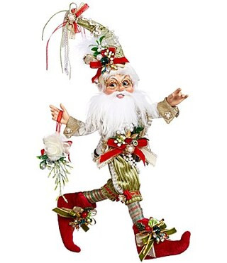 Mark Roberts Holiday Collection North 13 Small Pole Mistletoe Elf Figurine | Dillard's