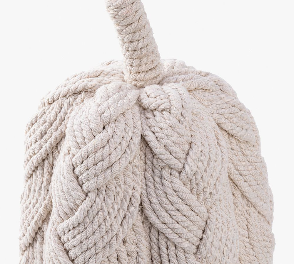 Rope Braided Pumpkins | Pottery Barn (US)