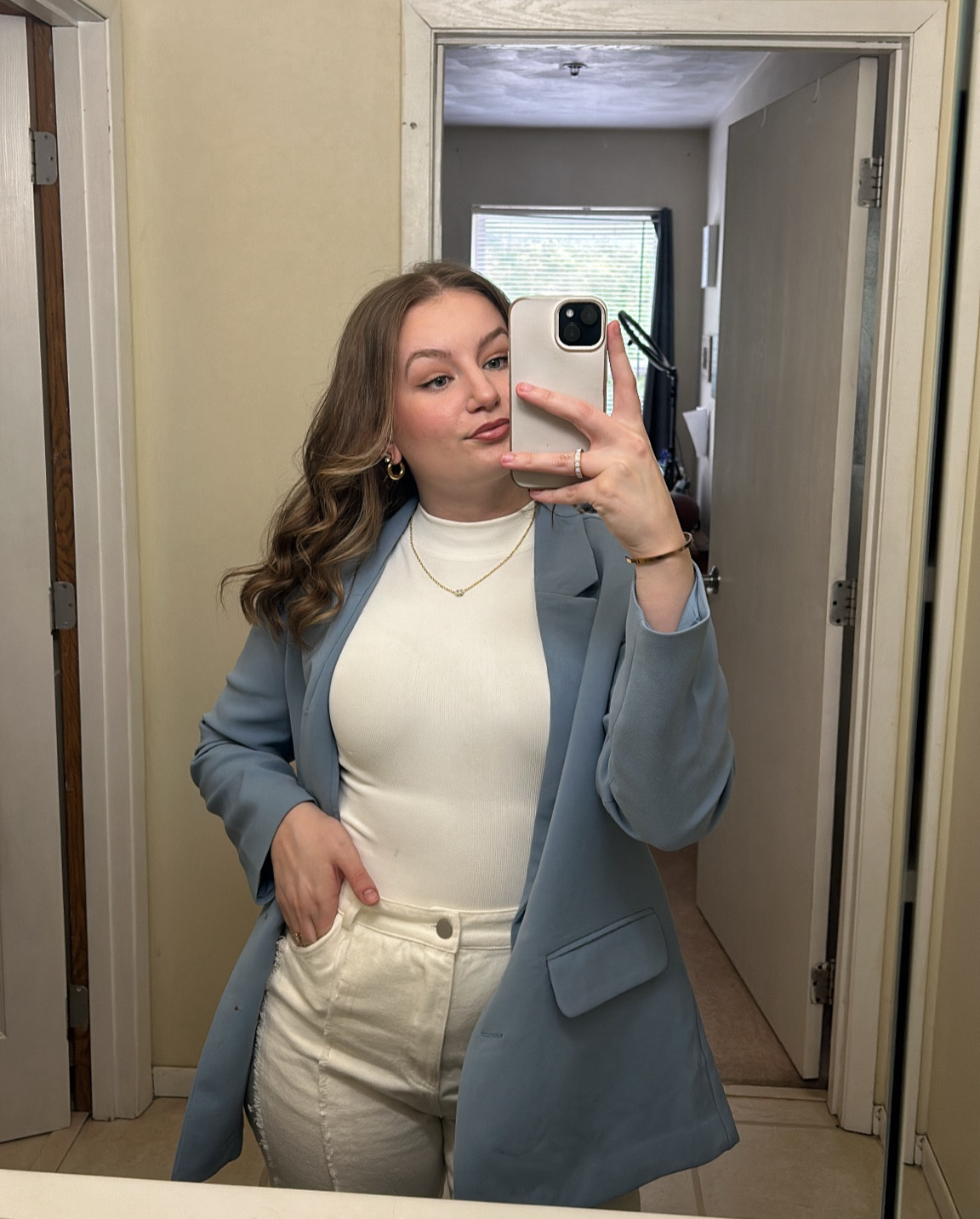 casual fit with a blazer! 💙

#LTKWorkwear #LTKSaleAlert #LTKStyleTip