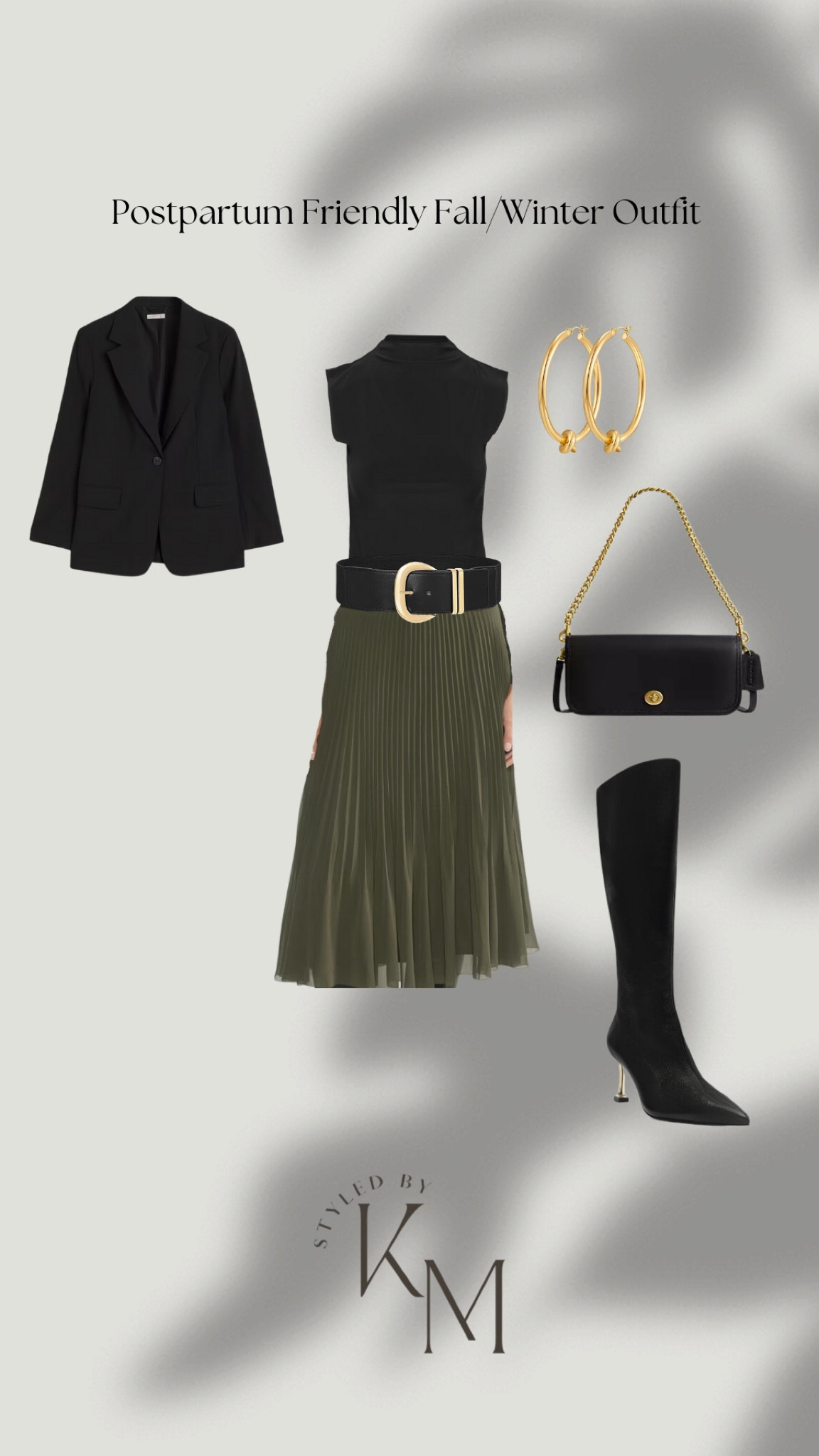 Styling Client - Postpartum Friendly Classic Fall Outfit 

#LTKStyleTip #LTKMidsize #LTKSeasonal