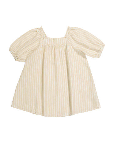 Linen Blend Big Girls Talee Dress | TJ Maxx