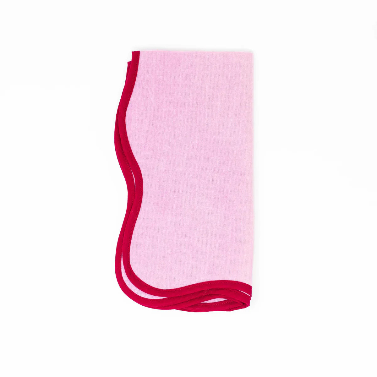 THE SCALLOPED NAPKIN (PINK) - SET | Modafleur