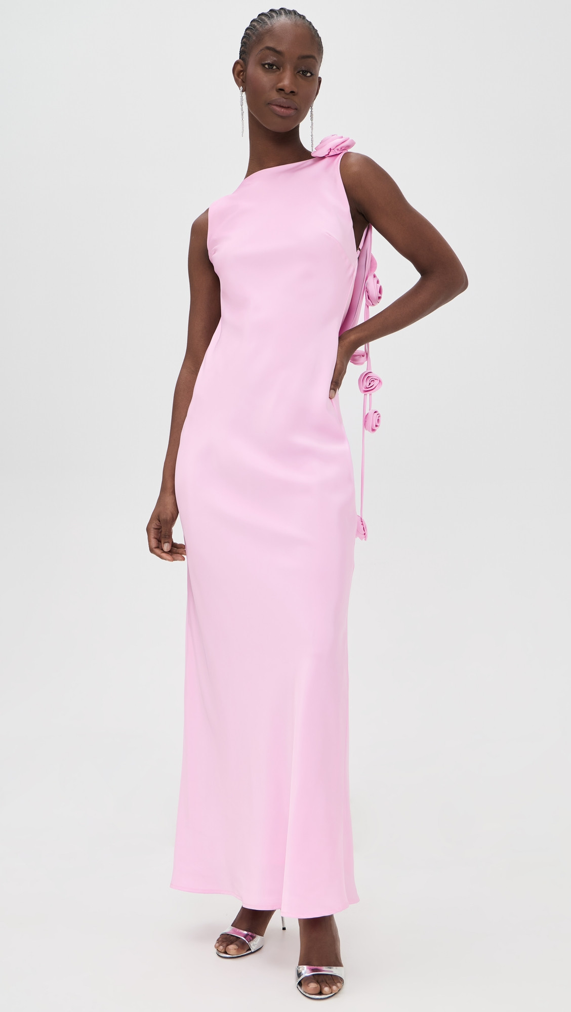 Runaway the Label Zurina Low Back Maxi Dress Musk XS | Shopbop