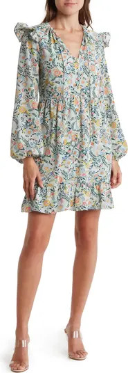 BCBGeneration Ruffle Sleeve Minidress | Nordstromrack | Nordstrom Rack