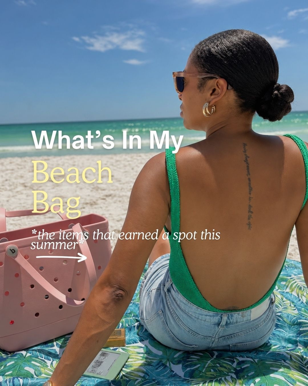 Beach days are one of the few places I can sit still for hours… as long as I have the right setup. ☀️

These are the items that make it into my beach bag every single trip—from the SPF and beach reads to the little things that somehow save the day every time. If you’ve ever spent 20 minutes digging through a beach bag looking for sunglasses, a hair tie, or your phone, you get it.

Everything shown is linked in my LTK. 🤍

#LTKTravel #LTKSummer #BeachEssentials #BeachBag #VacationStyle #SummerFavorites #TravelMustHaves

#LTKTravel #LTKSwim #LTKSeasonal
