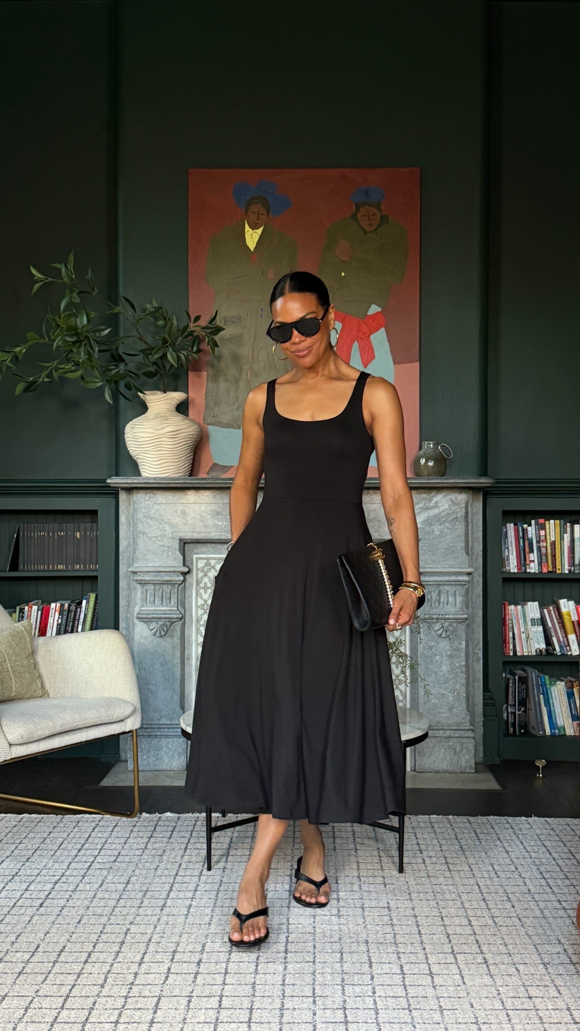 Stretchy, jersey, fit and flare dress so good for spring summer or even fall and winter with an added layer! Runs tts 

#LTKootd #LTKOver40