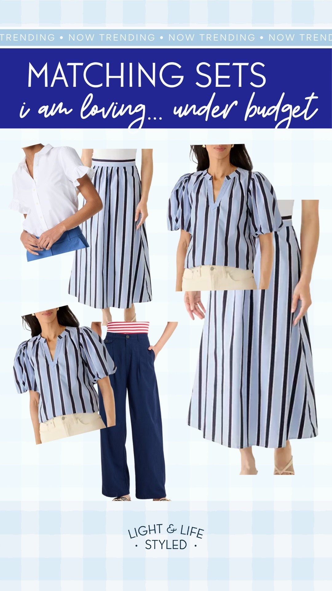 One of my favorite ways to stretch my closet is by investing in matching sets. These Belk sets are on sale, and each piece can be mixed and matched to create so many different outfits. Pair the skirts with a simple tee or sweater, style the tops with your favorite denim or trousers, and suddenly one purchase becomes multiple looks. They’re perfect for transitioning into fall, heading back to the classroom, or everyday wear—all while staying on budget. Most pieces are under $50, many under $40.

Comment BELK and I’ll send you all the links!


Belk fashion, matching sets, affordable fashion, fall transition outfits, teacher outfits, classroom style, workwear ideas, mix and match outfits, capsule wardrobe, budget-friendly fashion, fall fashion trends, office outfits, modest style, everyday fashion, elevated basics, skirt set, eyelet set, striped dress set, embroidered set, back to school outfits, women’s workwear, affordable style, versatile wardrobe, classic fashion, teacher wardrobe, outfit inspiration, casual chic, fall wardrobe essentials, women’s clothing sale, stylish outfits under $50.