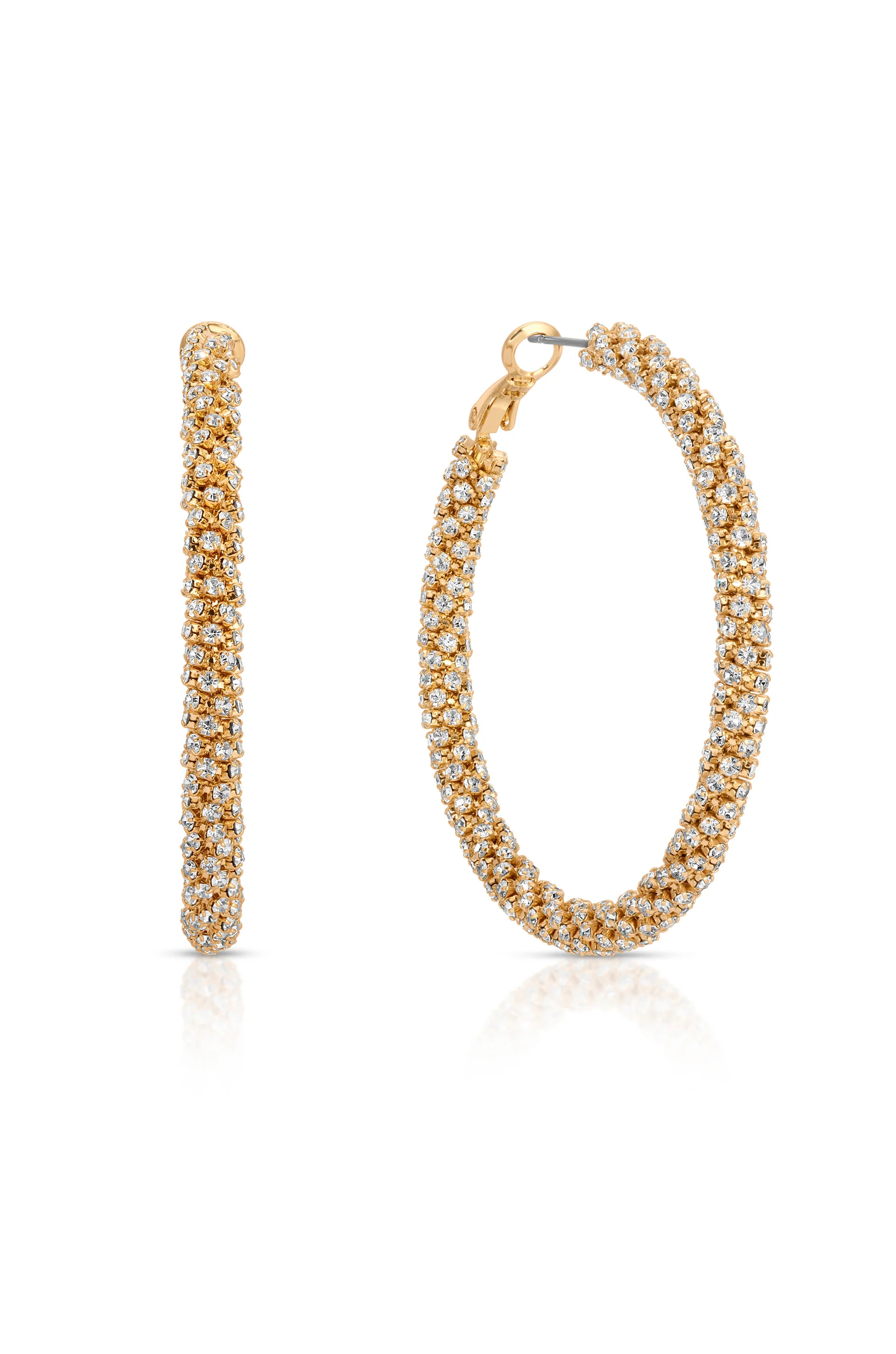 Rope Chain Hoops | Ettika