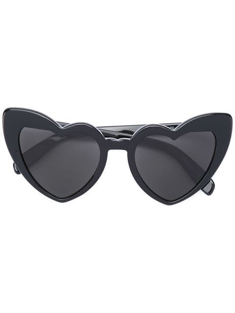 Saint Laurent Eyewearheart frame sunglasses | Farfetch (US)