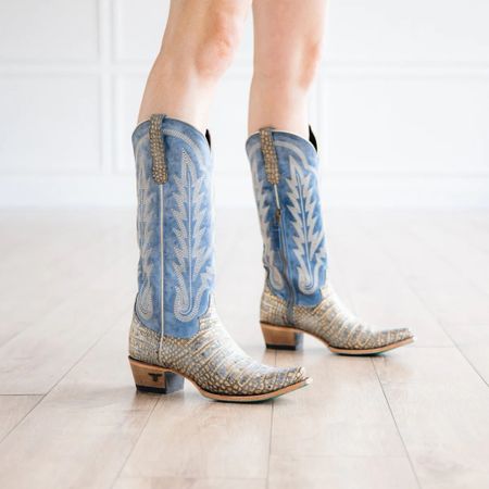 Feeling the blues with these beautiful and tall cowboy boots 

#LTKshoecrush #LTKstyletip