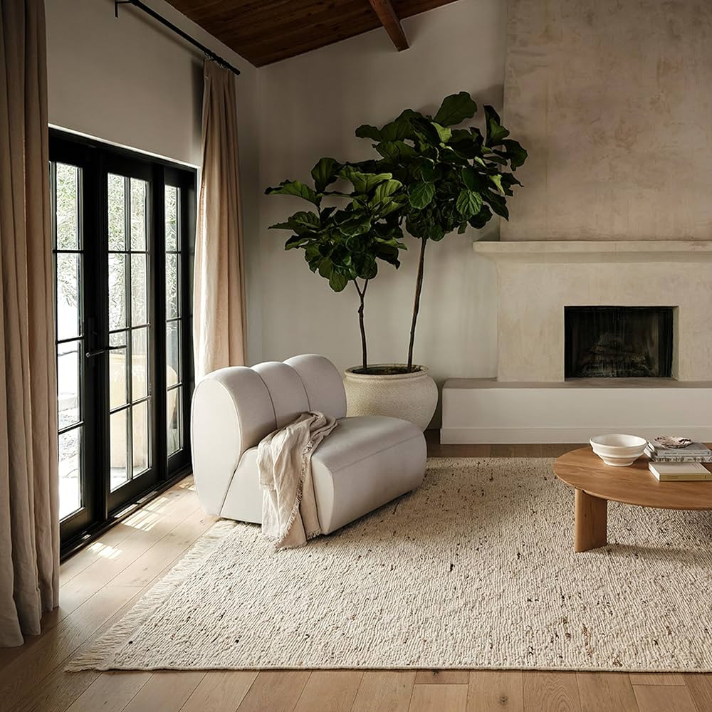 Rugs USA X Frenshe Interiors by Ashley Tisdale Juju Diamond Trellis Wool Area Rug, 8'6" x 11'6", ... | Amazon (US)