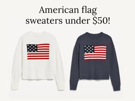 American flag sweaters under $50! 
.
Fourth of July outfit Memorial Day outfit summer outfit preppy 4th of July outfit lake beach 

#LTKSeasonal #LTKfindsunder50 #LTKstyletip