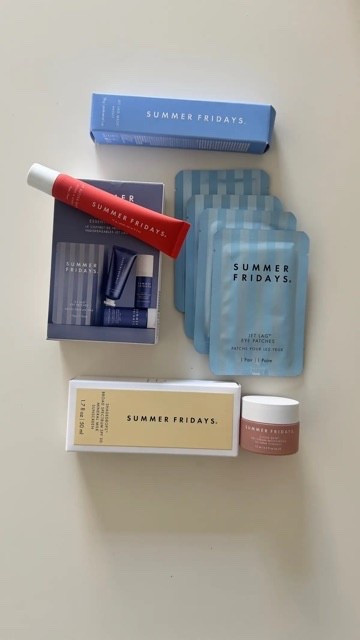 Some of my favorite summer Fridays makeup and skincare products for the spring and summer. Love the jet lag mask and eye patches so much. Linking these below - catch them during the Sephora spring savings event … For more links to spring outfits 2026, easter dress women, easter outfits women, date night outfits, vacation outfits beach, spring dresses, easter basket ideas, work outfits, country concert outfits, follow me on LTK! ✨


#LTKFestival #LTKBeauty #LTKTravel