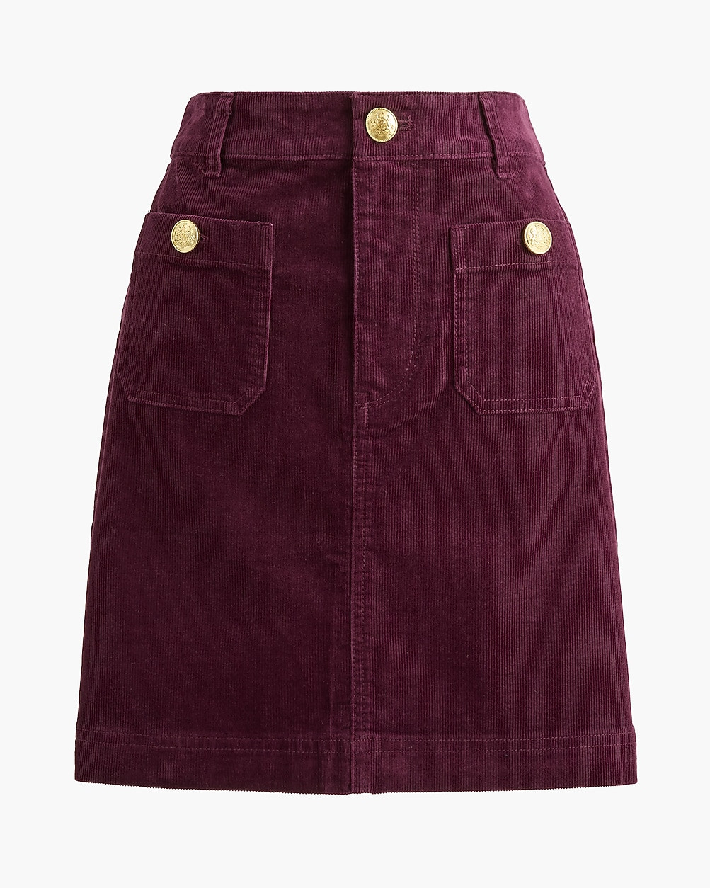 Lizzie corduroy patch-pocket mini skirt | J.Crew Factory