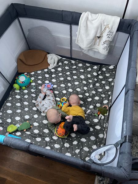One of my favorite purchases that I can use for years to come! This playpen is sturdy, allows my twins to have their own space, and is super cute! 

#LTKkids #LTKhome #LTKbaby