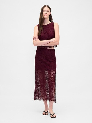 Lace Maxi Skirt | Gap (US)