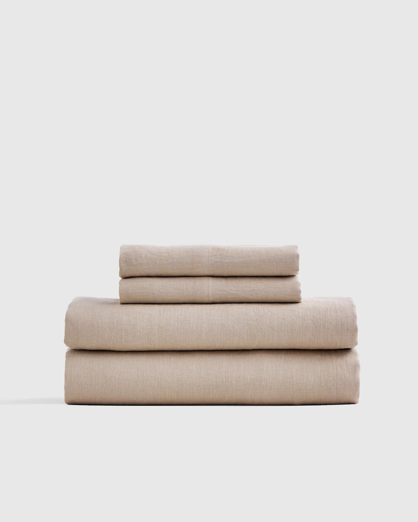 European Linen Sheet Set in Toffee | Quince