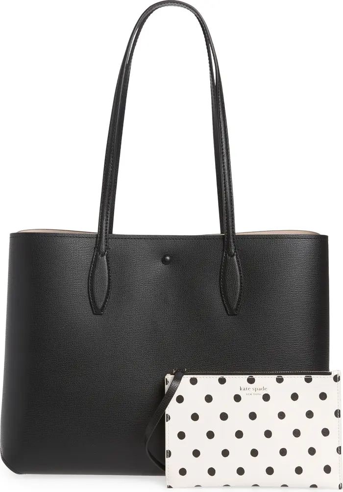 all day large leather tote | Nordstrom