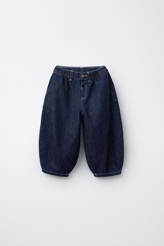 BAGGY DART DETAIL JEANS | Zara UK
