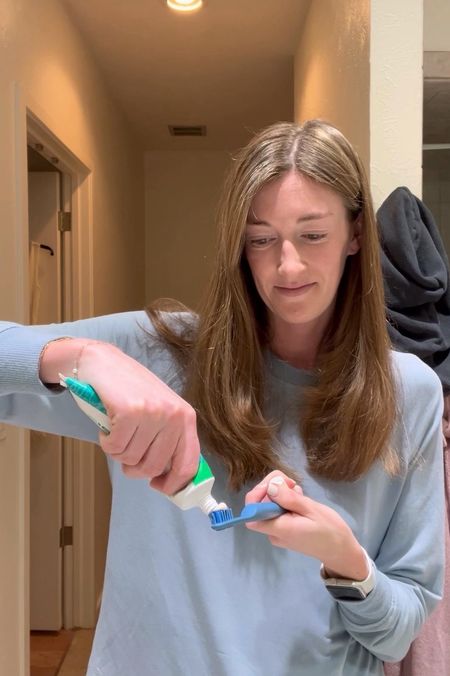 Loving my @quip toothbrush, water flosser and mints. Makes for the most perfect bedtime routine and ensuring I go to sleep with a clean mouth! Use code: CAROLINE15 for 15% off! #quip #quippartner #ad