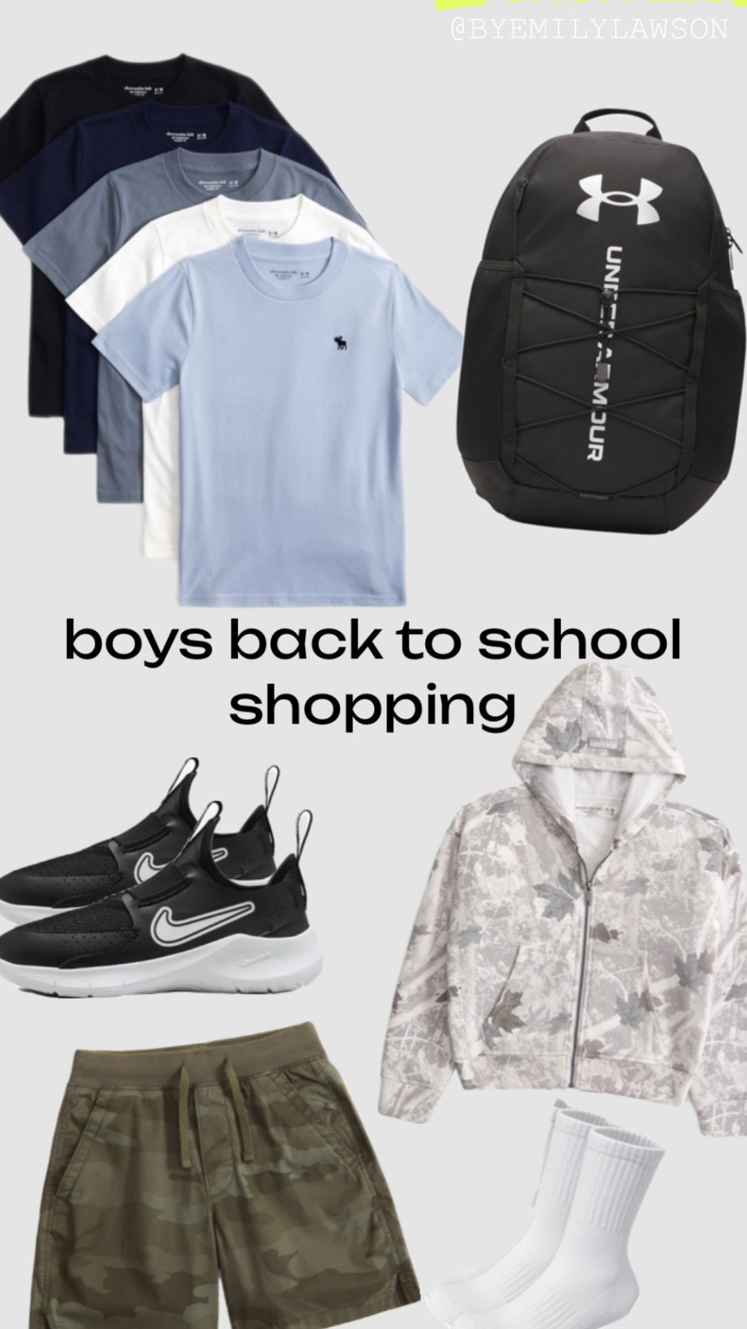Back to School Picks for Boys 🎒👟
I rounded up our favorite back-to-school finds for boys—basics & neutral tees. These basics make getting dressed (and out the door) easier for everyone. Great for elementary and tween ages, and super comfy  

📚 Tap to shop our go-to items for boys this school year!
#backtoschool #boysfashion #ltkkids #schoolessentials #momlife

#LTKKids #LTKFindsUnder50
