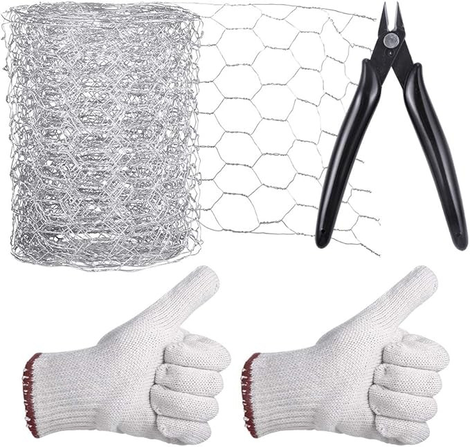 Aboofx Chicken Wire for Craft, 118 x 4 inch Floral Chicken Wire Net, Hexagonal Chicken Wire for G... | Amazon (US)