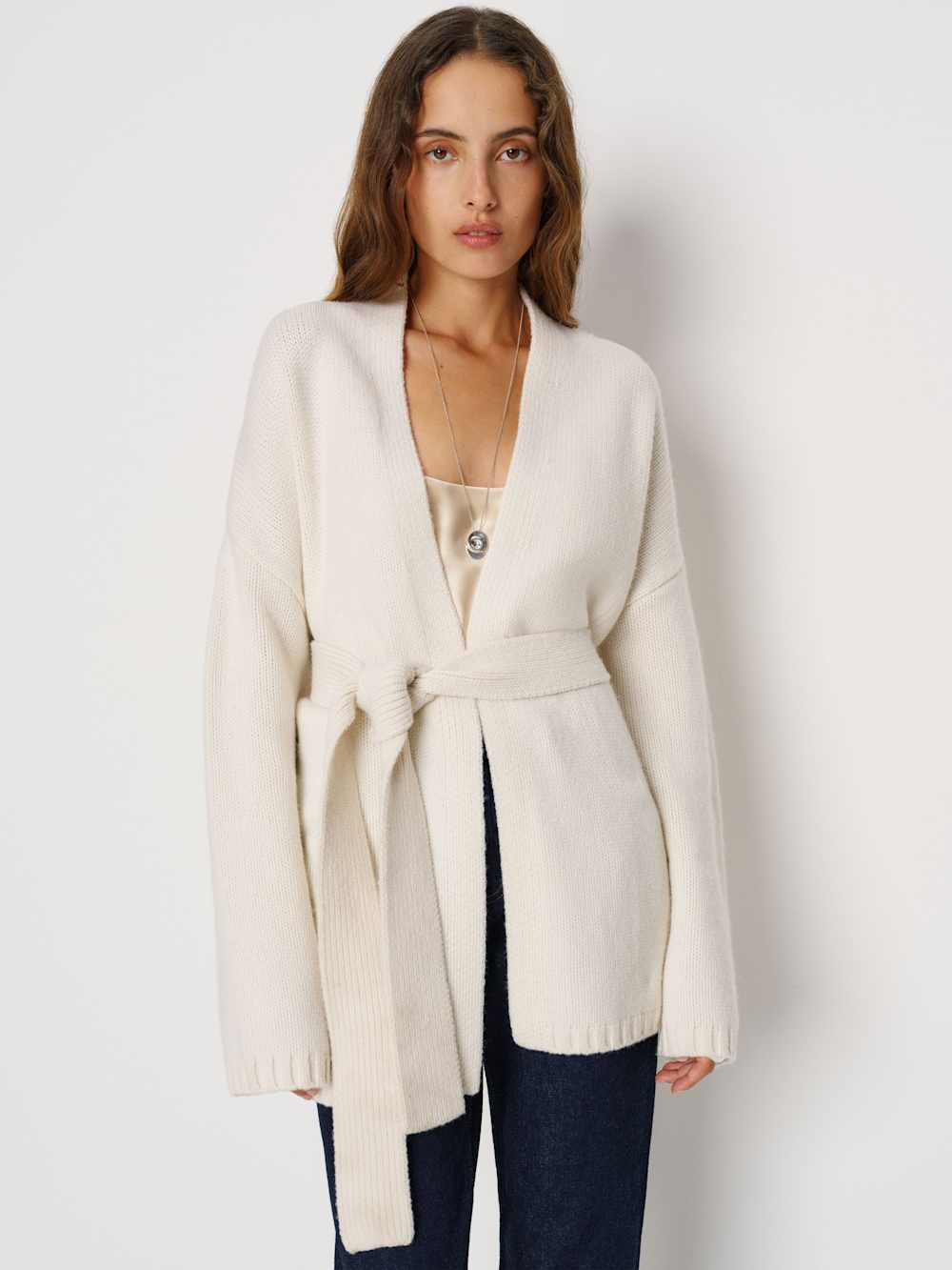 Meg Wrap Sweater Coat | Reformation (Global)