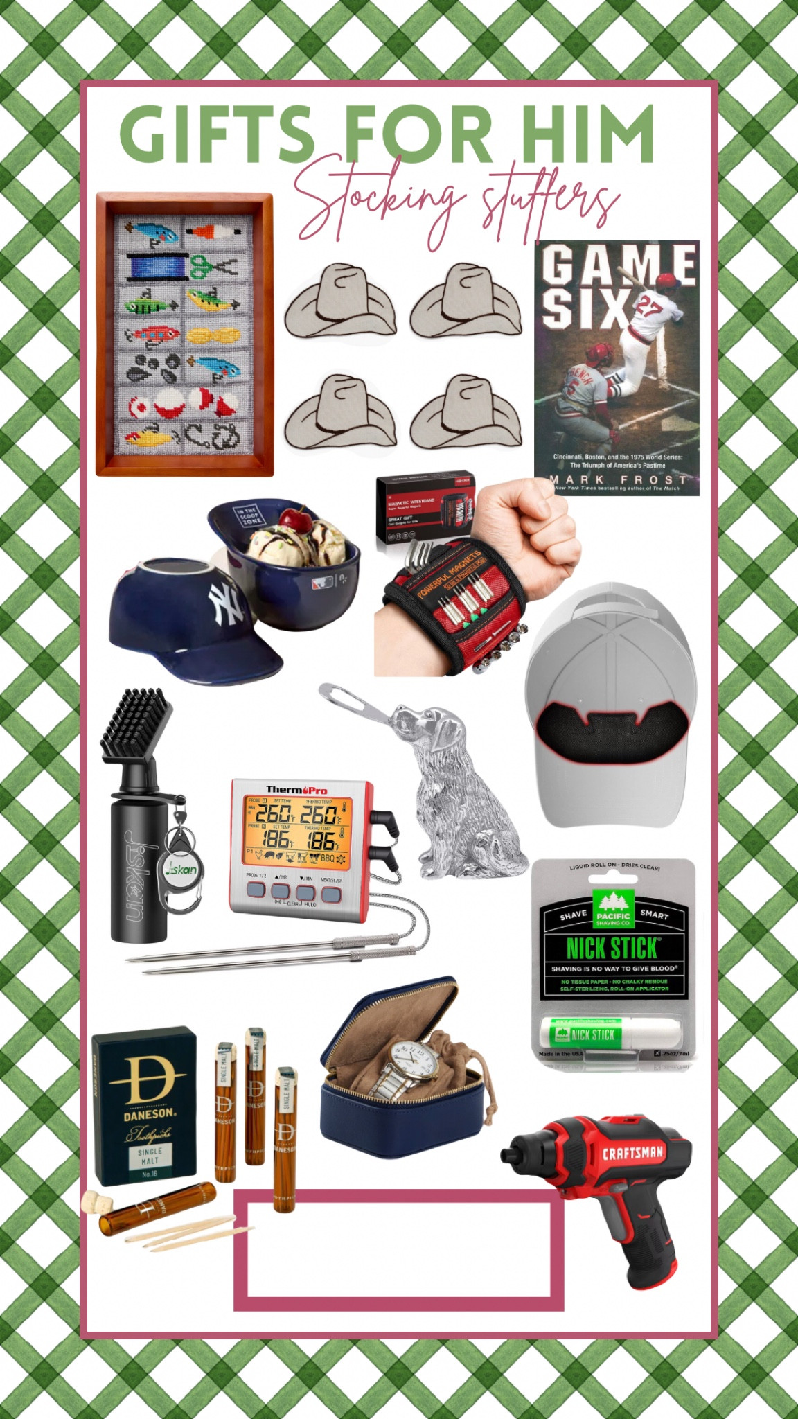 Men’s stocking stuffer gift guide. 

Men’s gift guide, men’s gift, stocking stuffers for men, golf gifts, cowboy gifts, fishing gifts, man gifts, grilling gifts, dad gifts, husband gifts, brother gifts, uncle gifts, golf accessories, home gifts, gifts under 50, gifts under 100, personalized gifts,#LTKGiftGuide 

#LTKFindsUnder50 #LTKMens