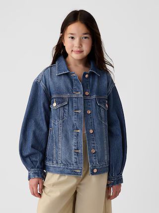 Gap × DÔEN Kids Oversized Icon Denim Jacket | Gap (US)