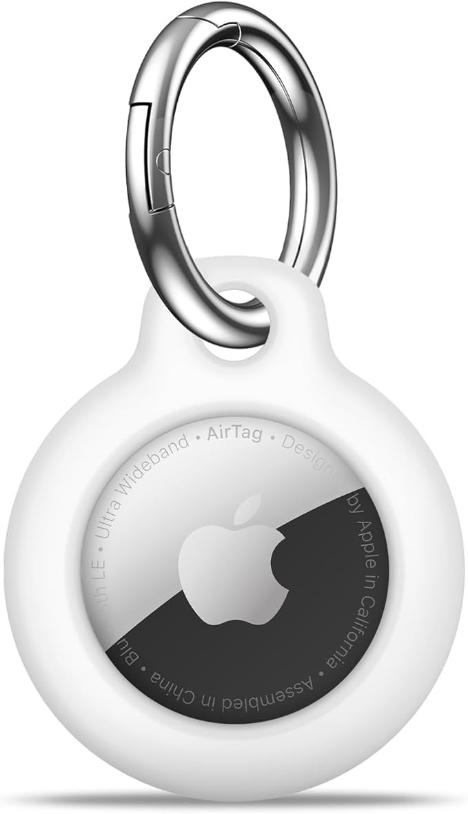 for Airtag Holder Case with Keychain, Shockproof GPS Cover Anti-Scratch Key Chain for Air Tags, f... | Amazon (US)